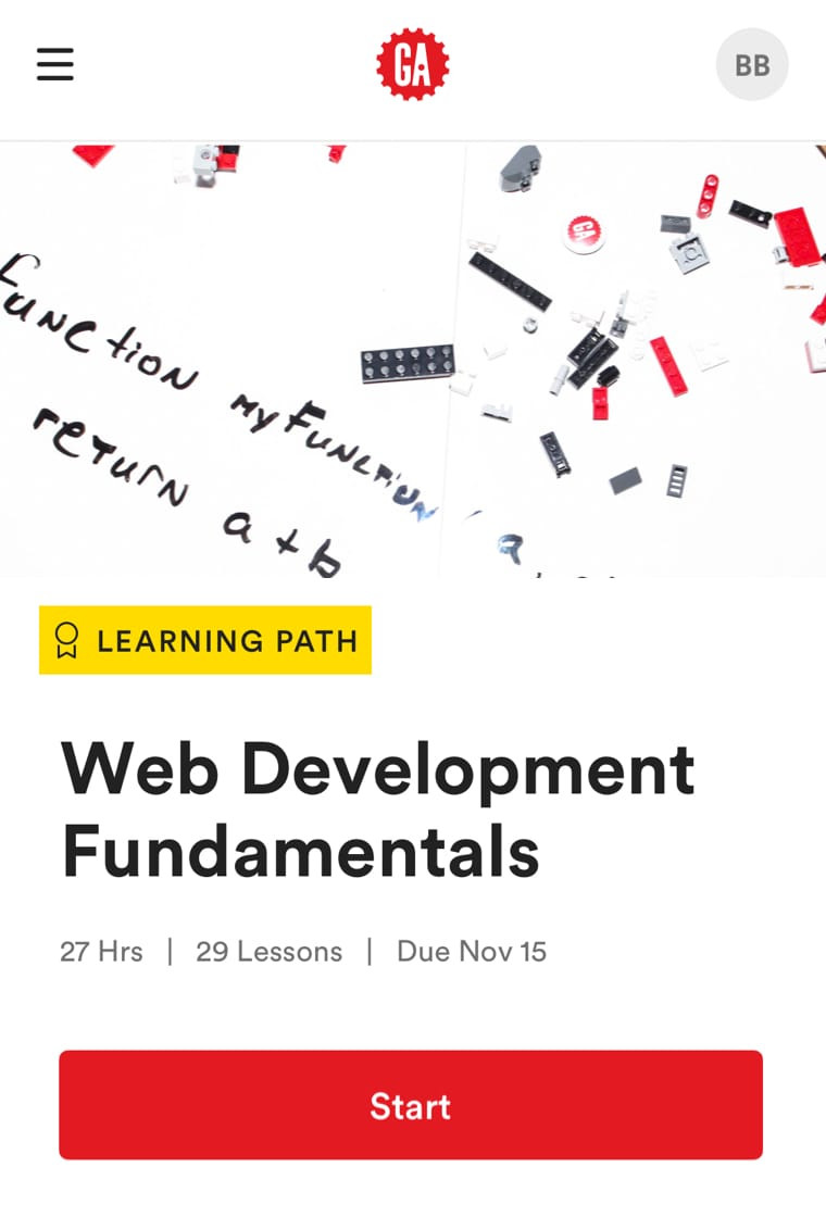 General Assembly: Learning Platform